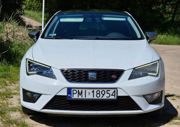 Seat Leon cena 38900 przebieg: 192200, rok produkcji 2013 z Międzychód małe 191